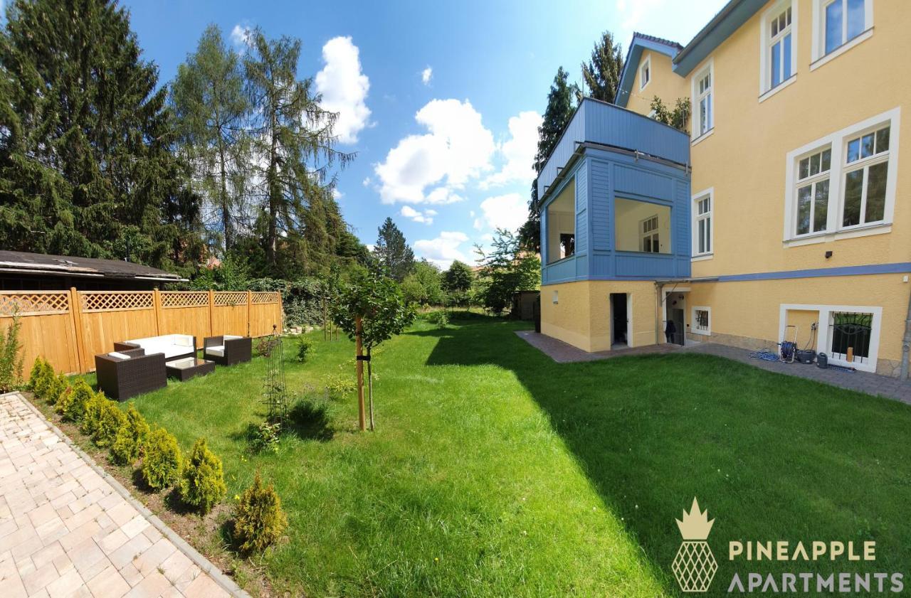 Pineapple Apartments Dresdner Heide Mit Garten Dresden Luaran gambar